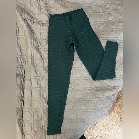 Booty by Brabants full length croco skin leggings - dark green - Picture 4 of 4
